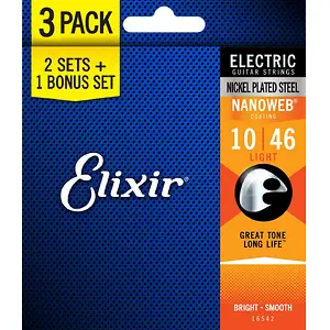 Elixir Strings 16542 Electric Guitar Strings