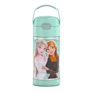 Thermos Funtainer 12Oz Vacuum Insulated Kids Straw Bottle