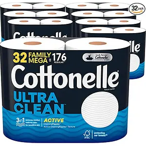 Cottonelle Ultra Clean Toilet Paper 