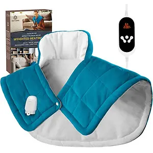 OCTORO Weighted Heating Pad for Neck and Shoulders Pain Relief