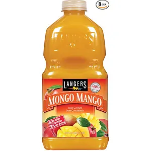 Langers Juice Cocktail, Mongo Mango, 64 Ounce (Pack of 8)