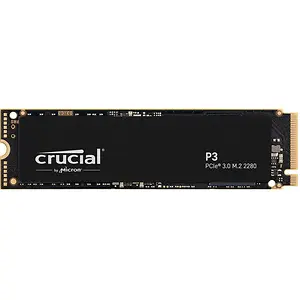 Crucial P3 4TB PCIe 3.0 3D NAND NVMe M.2 SSD