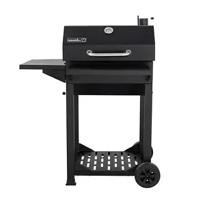 Nexgrill Cart-Style Charcoal Grill with Side Shelf & Foldable Front Shelf