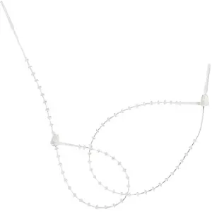 Sunburst Snap Lock Pin Security Loop Plastic Tag Fastener 100-pcs