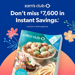 Sam's Club: Save Up to $7600 OFF in Instant Savings