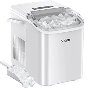 Silonn Countertop Ice Maker Machine with Handle