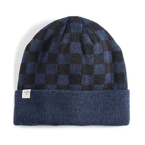 Sun + Stone Mens Checkerboard Beanie