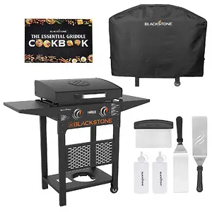 Blackstone 22-inch Outdoor 2-Burner Griddle Grill with Cover & Tools