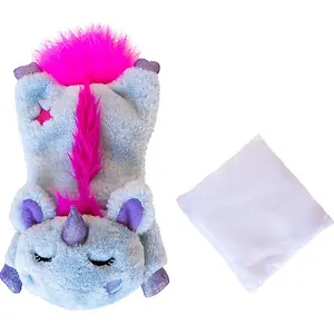 Petstages Cuddle Pal Microwaveable Plush Unicorn Cat Toy