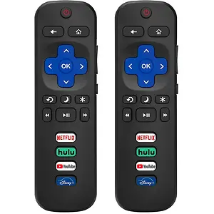Acoyer Replaced Remote Control for Roku TV, 2-Pack