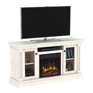 Luxe by TSI Twin Star ClassicFlame Electric Fireplace TV Stand ...