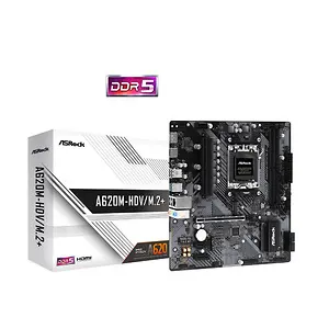 ASRock A620M-HDV/M.2+ AM5 Micro ATX Motherboard