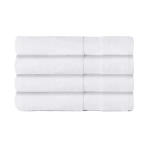 Sunham Soft Spun Cotton 4-Pc. Bath Towel Set