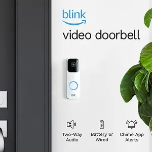 Blink Video Doorbell Two-way Audio and Alexa Enabled