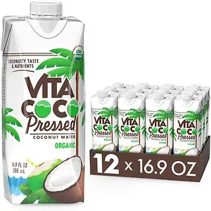 Vita Coco Organic Coconut Water 16.9 fl oz 12 Pack