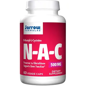 Jarrow Formulas N-A-C 500 mg Antioxidant Amino Acid Supplement, 60CT