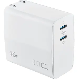 Insignia 65W Dual Port USB-C Compact Wall Charger