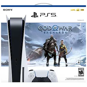 PlayStation PS5 Console Disc Edition God of War Ragnarok Bundle