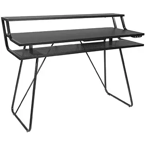 OSP Home Furnishings Glitch Battlestation Gaming Desk