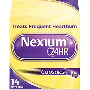 Nexium 24HR Acid Reducer Heartburn Relief Capsules 14 Count