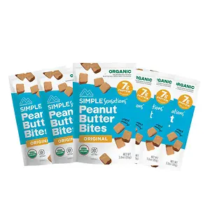 Mountain House Simple Sensations Peanut Butter Bites, 6-Pack