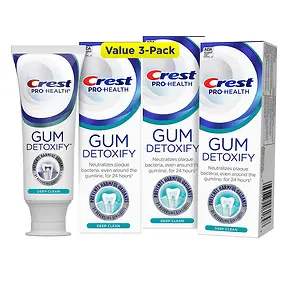 Crest Pro-Health Gum Detoxify Toothpaste, Pack of 3