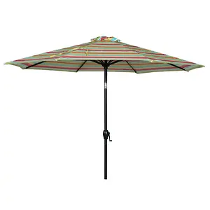 Mainstays 9ft Miranda ound Tilting Market Patio Umbrella