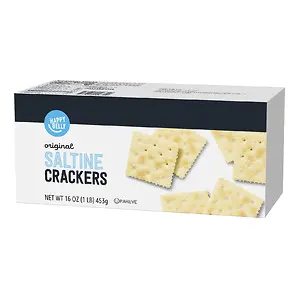 Amazon Brand Happy Belly Original Saltine Crackers, 16 Ounce