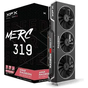 XFX Speedster MERC 319 AMD RX 6950 XT Black Graphics Card