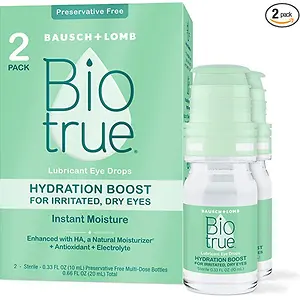 Biotrue® Hydration Boost Eye Drops for Irritated and Dry Eyes 0.33 FL