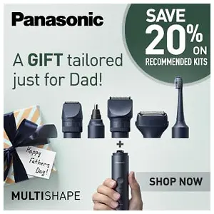 Panasonic MultiShape: Save 20% on MultiShape Recommended Kits