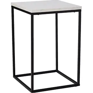 Walker Edison Modern Open Square Wood Side End Accent Table