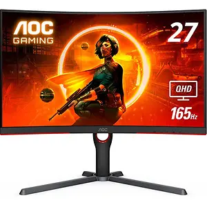 AOC Gaming CQ27G3S Frameless Curved Gaming Monitor