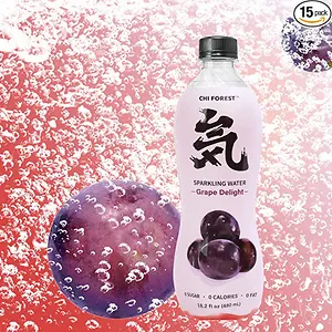 CHI FOREST Grape Delight Sparkling Water in Bottle