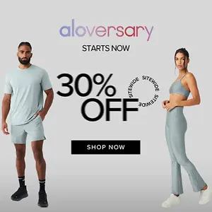 Alo Yoga: Aloversary Event Alo Yoga's Alo's 30% OFF Sitewide