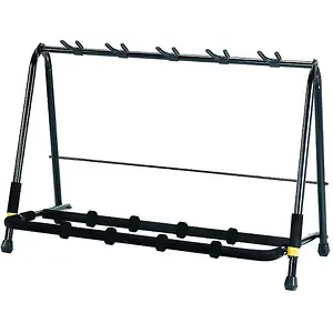 Hercules GS525B Five-Instrument Guitar Rack with 2 Expansion Packs