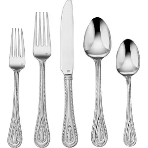 Cuisinart 20 PC Elite Flatware Silver