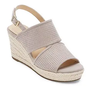 Liz Claiborne Womens Hatcher Wedge Sandals