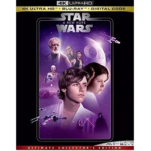 Star Wars: A New Hope 4K Ultra HD + Blu-ray + Digital
