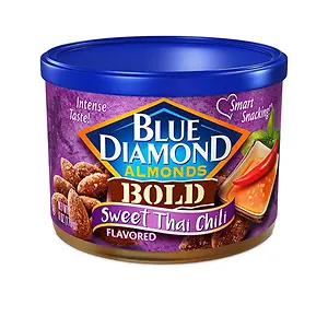 Blue Diamond Almonds Sweet Thai Chili Flavored Snack Nuts, 6 Ounce 