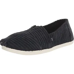 TOMS Women's Alpargata Recycled Cotton Canvas” Loafer Flat