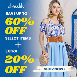 dresslily UK: Up to 60% OFF Select Items + Extra 20% OFF
