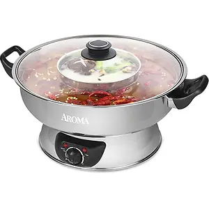Aroma Stainless Steel Hot Pot
