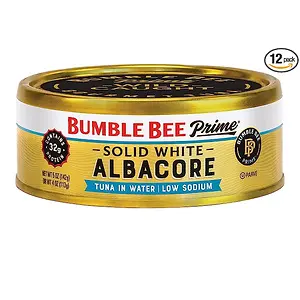 Bumble Bee Prime Solid White Albacore 5 oz Cans (Pack of 12)