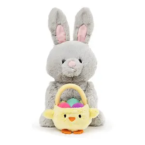 GUND Easter Bunny with Basket 10-inch