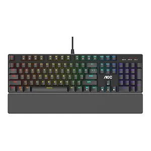 AOC Gaming Full RGB Mechanical Keyboard 104-Key GK500