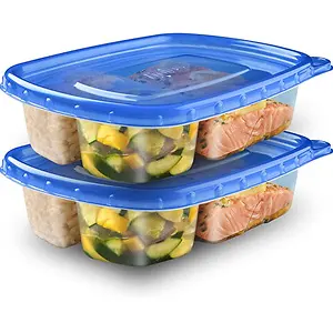 Ziploc Food Storage Meal Prep Containers Reusable
