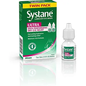 Systane Ultra Lubricant Eye Drops, Artificial Tears for Dry Eye