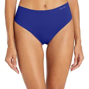 Calvin Klein Womens Invisibles High-Waist Thong Panty