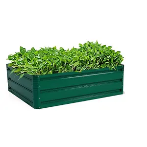 Costway 40"x32" Patio Raised Garden Bed